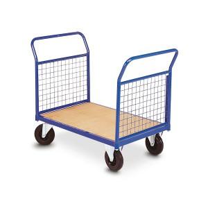 Chariot 2 dossiers grillagés amovibles 350kg_0