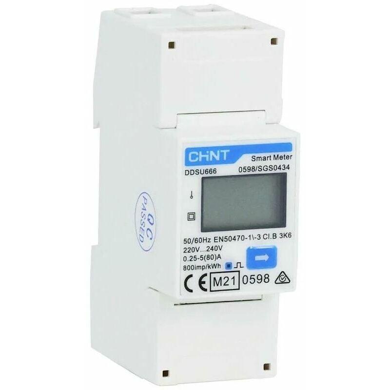CHINT DTSU666 Compteur d'énergie électronique intelligent triphasé