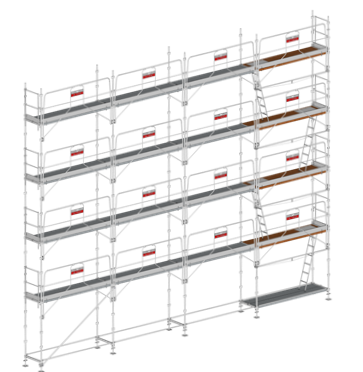 Echafaudage AERIS LOT 130 m2 - Classe 4 : 300 kg/m2_0