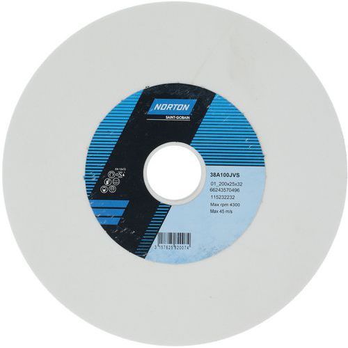 MEULE PLATE AFFÛTAGE OUTILS 38A Ø200X25X32MM 38A100JVS - NORTON