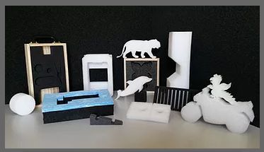 Mousses pour conditionnement - Cal'Concept - Cales spéciales sur mesure avec empreintes et options personnalisables_0