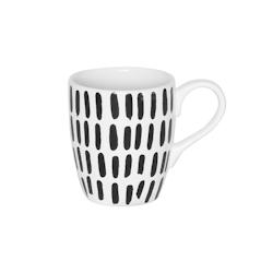 Mug 33 cl Santiago noir x6 -  Rond Faïence Table Passion 12.7x cm - noir faïence 3106232330704_0