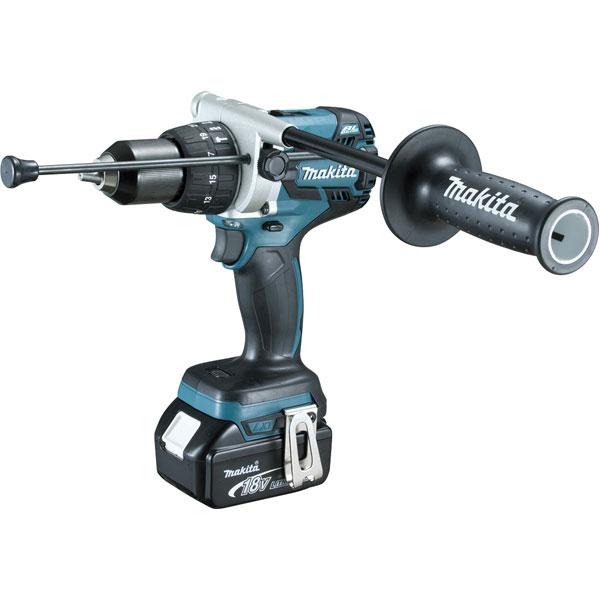 PERCEUSE VISSEUSE À PERCUSSION 18 V LI-ION 5 AH Ø 13 MM MAKITA DHP481RTJ