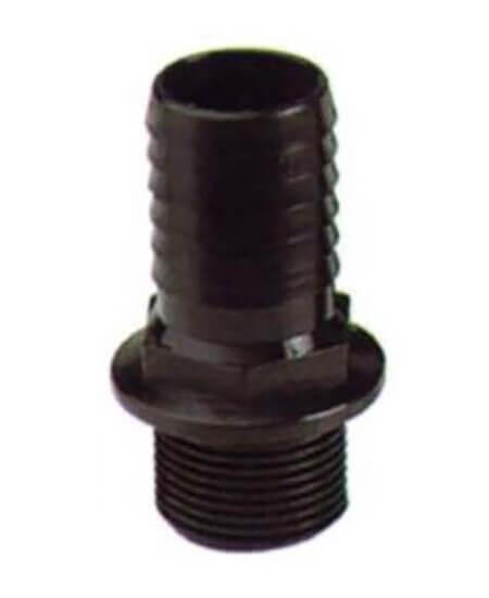 Raccord annelé - Droit - M 3/8