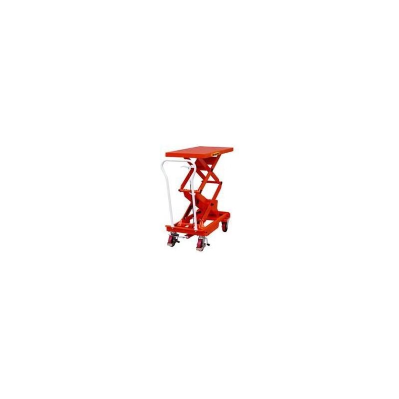 Table élévatrice mobile manuelle - BS 30 D - capacité 300 kg - hauteur 442 à 1585 mm_0