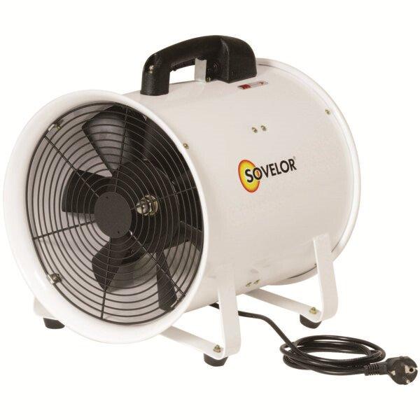 Ventilateur gainable portable Ø 30 cm - 230V 520W - 3900m³/H - SOVELOR SOVV300_0