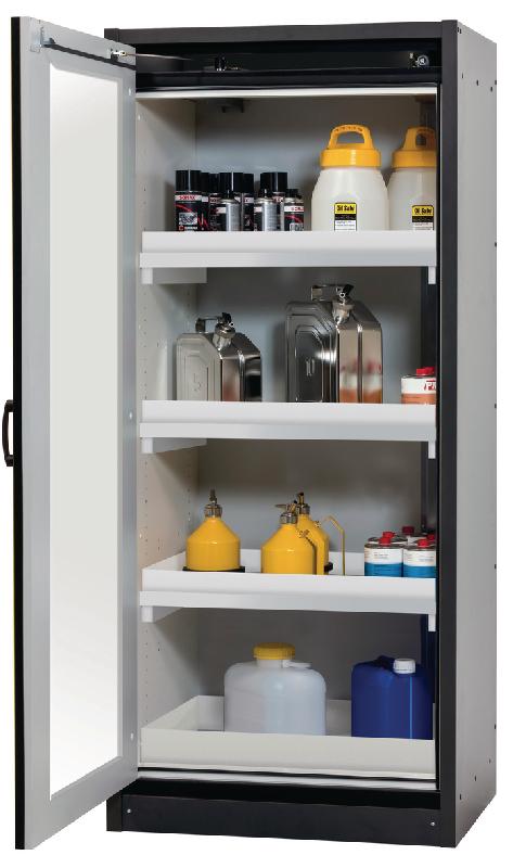 ARMOIRE SÉCURITÉ Q-DISPLAY-30 Q30.195.086.WDFW GRIS/JAUNE - MANUTAN COLLECTIVITÉS