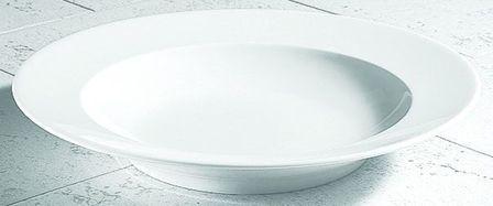 ASSIETTE PLATE RONDE BLANCHE 31,5CM EN PORCELAINE - PILLIVUYT - SANCERRE
