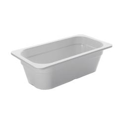 Bac Gastro GN 1/3 Mélamine - Profondeur 100 mm - 3,8 L - Lacor - blanc 66310E_0