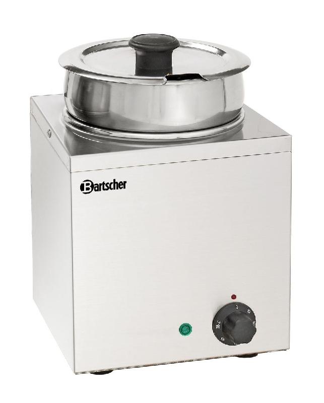 Bain-marie Hotpot Bartscher - 1 cuve 3,5 L - Acier inoxydable - Température jusqu'à 95 °C_0