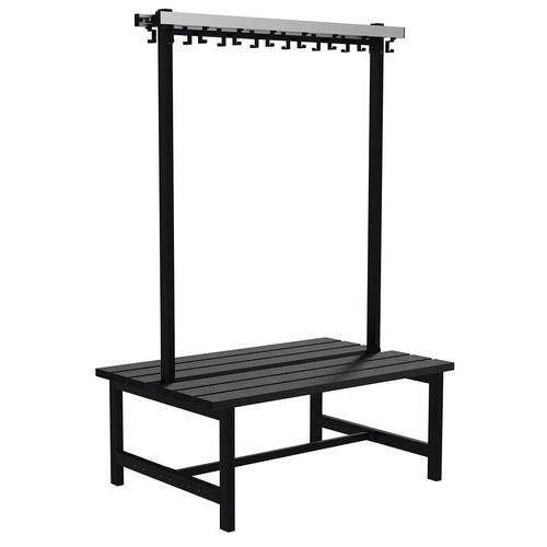 BANC DOUBLE GARDELUX L HT:115 CM NB PATÈRE:16 - GARDELUX BY HERMETA