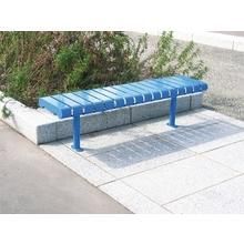 BANQUETTE OPALINE COLORIS BLEU