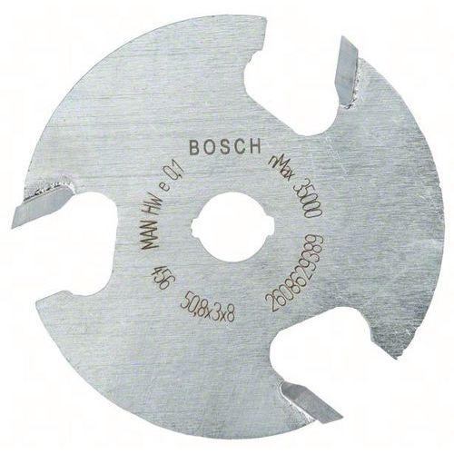 BOSCH 1 FRAISES CIRCULAIRE À RAINURER, À TROIS TAILLANTS, CARBURE