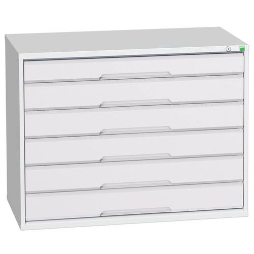 BOTT 1 ARMOIRE À TIROIRS VERSO - 800MM - 6 TIROIRS - BOTT