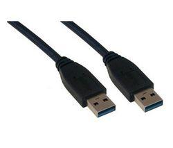 CÂBLE USB 3.0 TYPE A MÂLE / MÂLE - 2 M (MC923AA-2M/N)_0