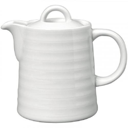 CAFETIÈRE BLANCHE EN PORCELAINE INTENZZO 370 ML