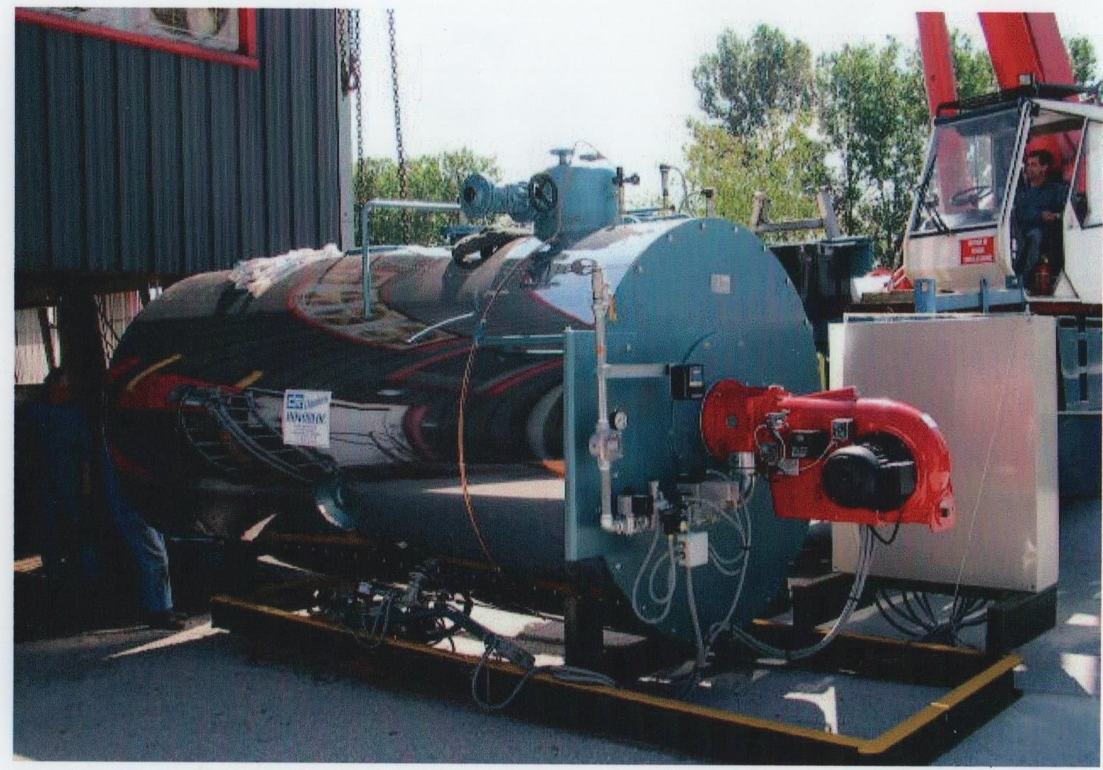 Chaudière vapeur rouanet 1600 kg/h - 10 bar - de 2005_0