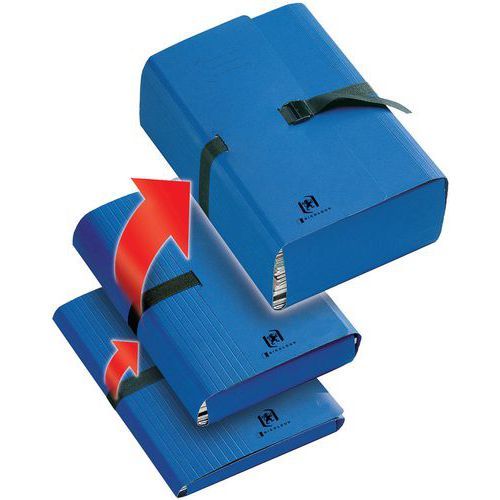 CHEMISE À SANGLE CLIP'N'GO A4 - BLEU - OXFORD