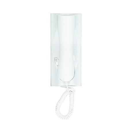 COMBINÉ INTERPHONE AUDIO BLANC 5FILS + MANETTE D'INSER - URMET 1133/10