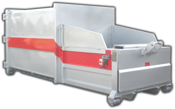 Compacteur à déchets monobloc GPACT - grande ouverture 1600x2000 - volume utile 18 m³ - pression 2,6 Kg/cm²_0