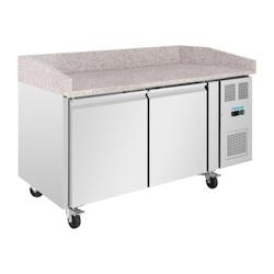 Comptoir à pizzas 2 portes - Granit - 428 Litres - Polar Série U - UA081_0