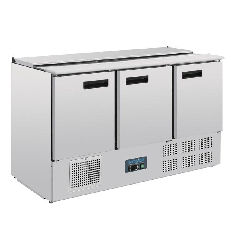 Comptoir à salade réfrigéré 368L Polar Série G 4 GN 1/1 G607 Polar_0
