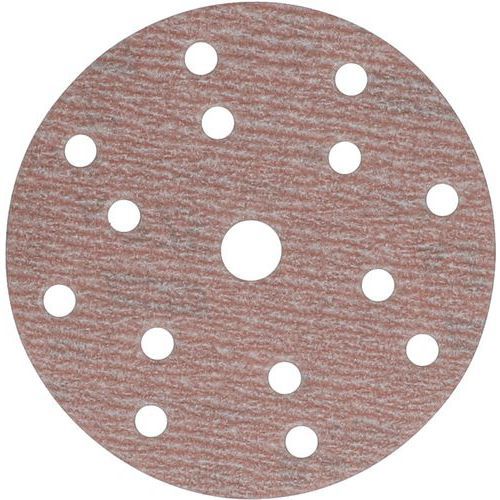 DISQUE AUTO-AGRIPPANT PRO Ø150X18MM GRAIN 240 14+1 TROUS - NORTON