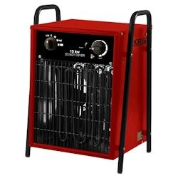 Générateur d'air chaud électrique KRS HE015 - IP 24 - Puissance thermique maximale 15000W - rouge acier HE015_0