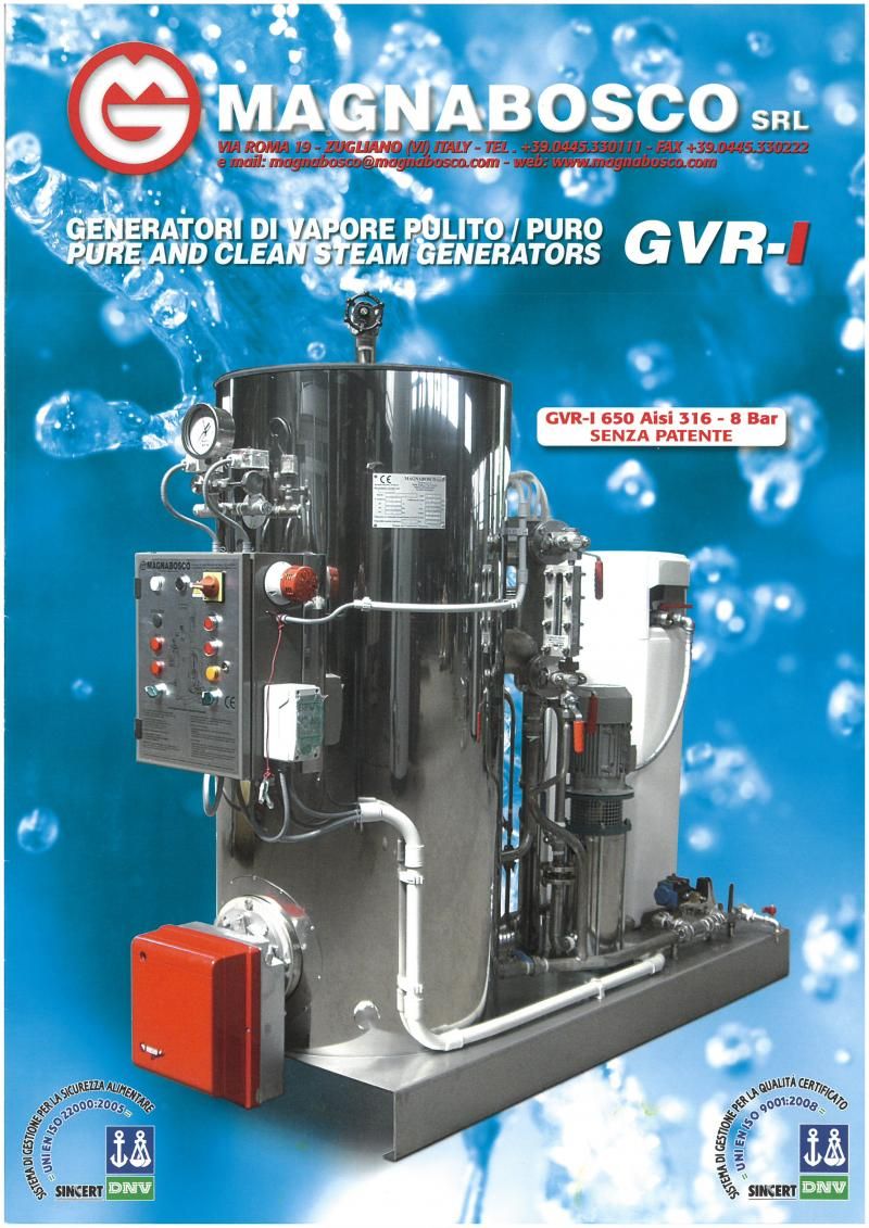 Gvr - générateur de vapeur - magnabosco - inox_0