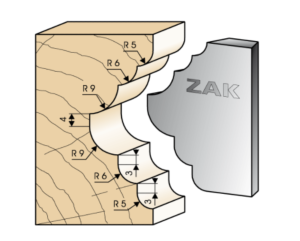 JEU DE 2 FERS ZAK531019 HAUTEUR 50MM
