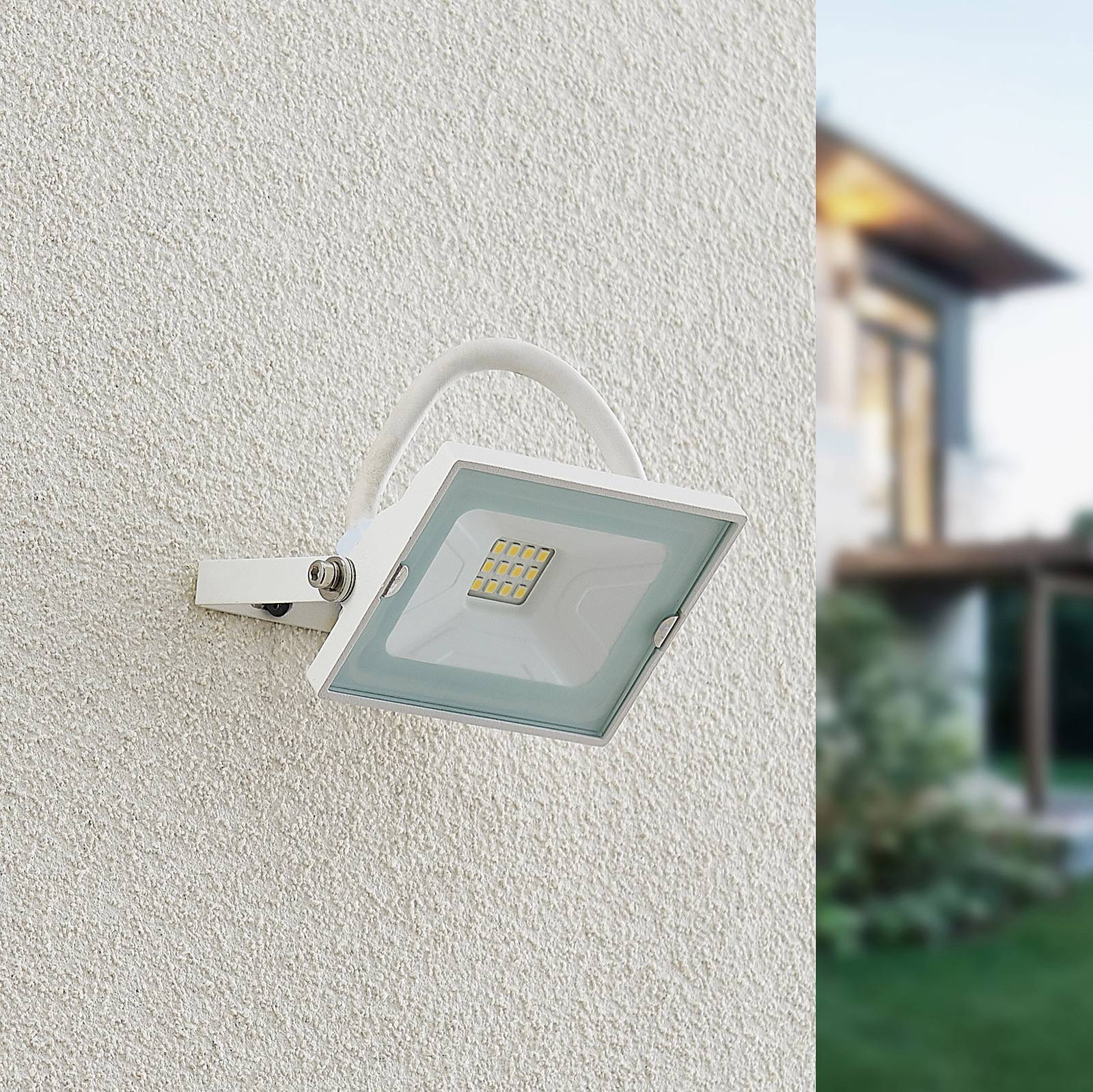 LINDBY AINE SPOT D\'EXTÉRIEUR LED BLANC 6,7 CM