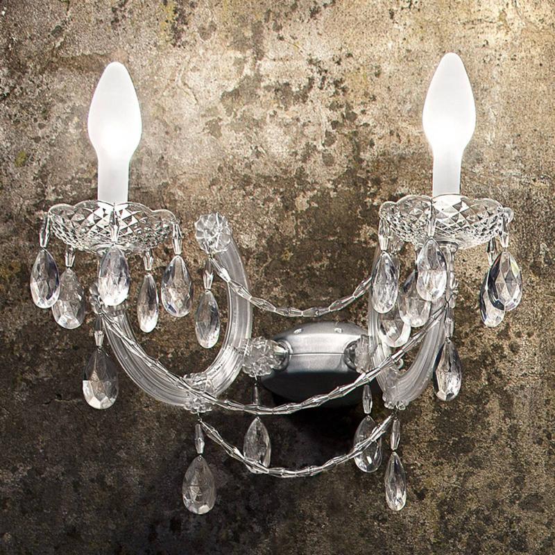 MASIERO APPLIQUE D’EXTÉRIEUR LED À 2 LAMPES DRYLIGHT A2