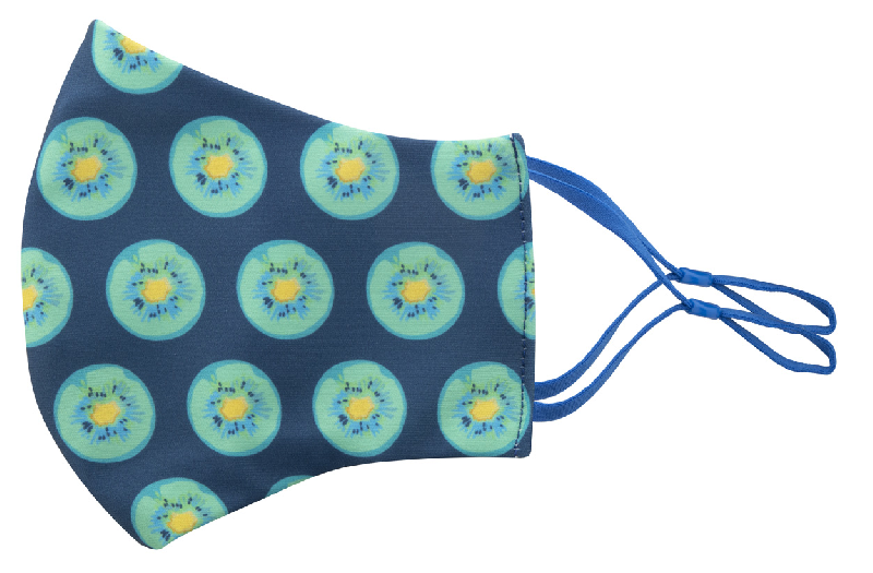 Masque facial personnalisé - deux couches - lavable et réutilisable - élastiques ajustables - impression sublimation_0