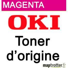 OKI - 44469705 - TONER MAGENTA - PRODUIT D'ORIGINE - 2 000 PAGES