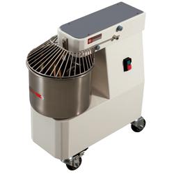 Pétrin professionnel à pâtes 10 litres - version spiralée NT10/G-(230/1) - cuve inox, transmission silencieuse_0