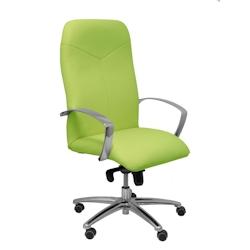 Piqueras y Crespo Fauteuil en similicuir pistache Caudete - vert multi-matériau 115DBSP22_0