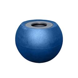 PLAST'UP ROTOMOULAGE Pots de fleurs sphérique xxl speranza 325l-lot de 2 - BLEU - bleu 0750122558681_0