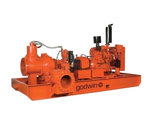 Pompe Godwin CD400M - débit élevé, pompage des solides jusqu’à 4,9 pouces, fonctionnement à sec illimité_0