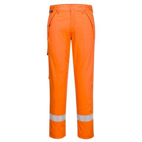 PORTWEST FR417 PANTALON MULTIRISQUES 280G ORANGE - TAILLE 42 - STANDARD