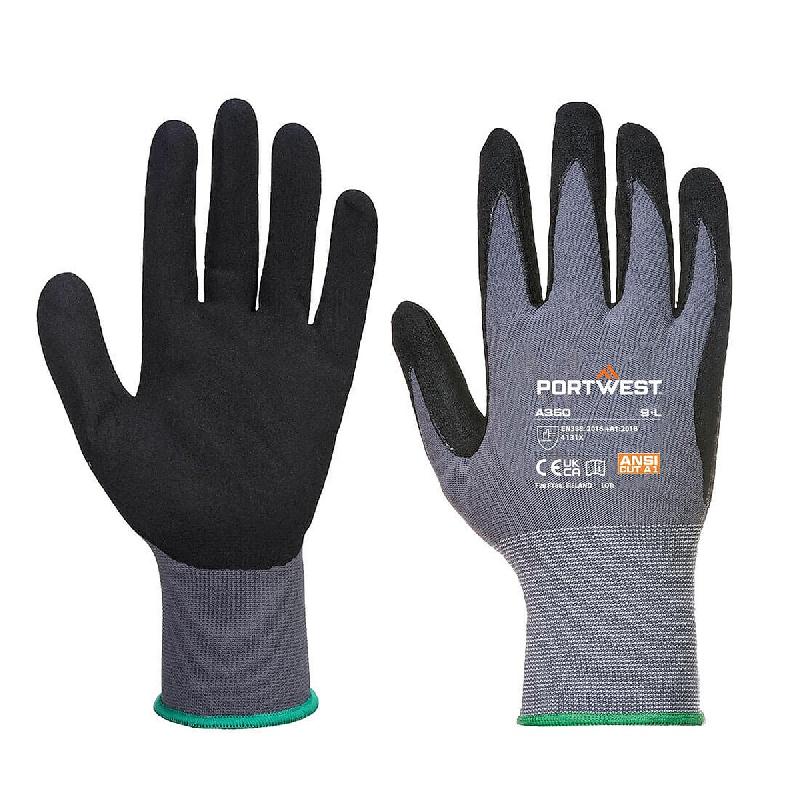 Portwest Gants Dermiflex Gants DermiFlex Noir XS - Taille 6 - 6 noir multi-matériau 5036108382446_0