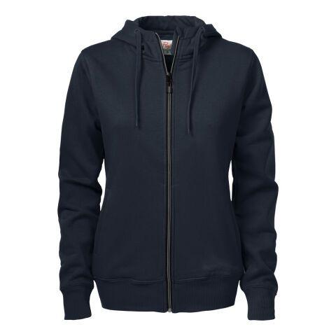 PRINTER ESSENTIALS OVERHEAD SWEATSHIRT FULLZIP FEMMES DARK NAVY - TAILLE XS