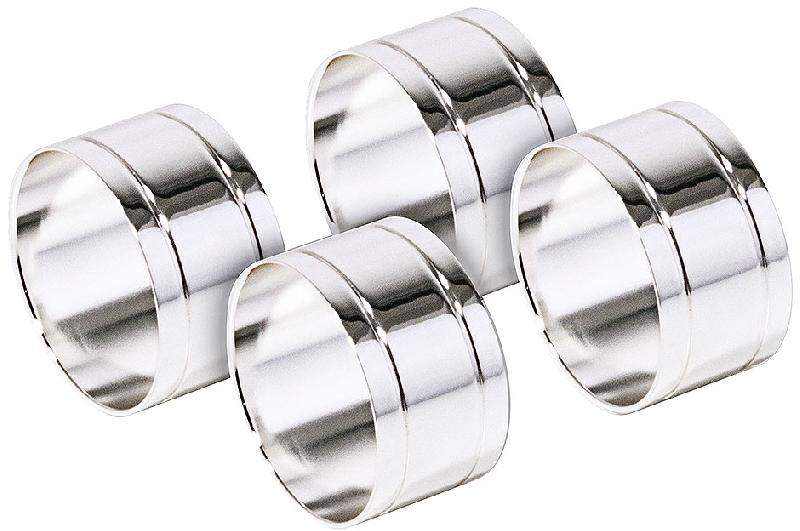 RONDS DE SERVIETTES, DIAMÈTRE 4 CM, LARGEUR 2,5 CM