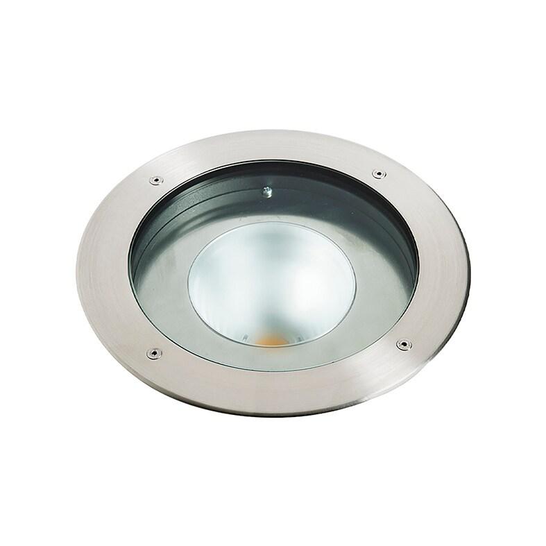 ROSSINI ILLUMINAZIONE Spot Led Encastrable Au Sol Setup 23,3W 30° 3000K Ip67 Ik09 En Acier Satiné Et Aluminium - Groupe Rossini - SET003_0