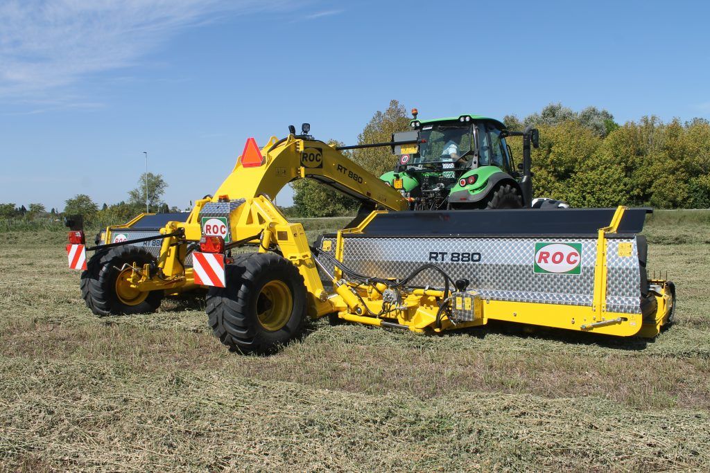 RT 880 - Andaineur agricole ROC - Largeur de travail 8,85 m et récolte 7,3 m_0