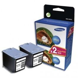 SAMSUNG LOT DE 2 CARTOUCHES INK-M40/ELS