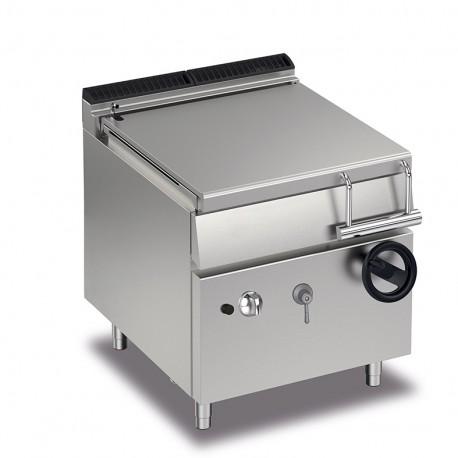 Sauteuse gaz à cuve basculante - 43 litres - gamme queen 700 - 70qbrg80 - baron_0