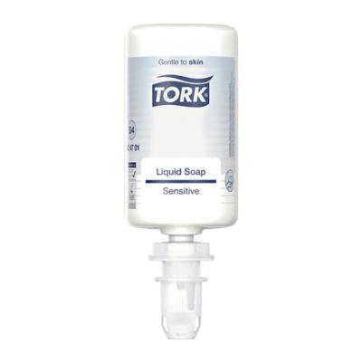 Savon liquide extra doux Tork Premium S4 1 L, lot de 6 cartouches, 424701_0