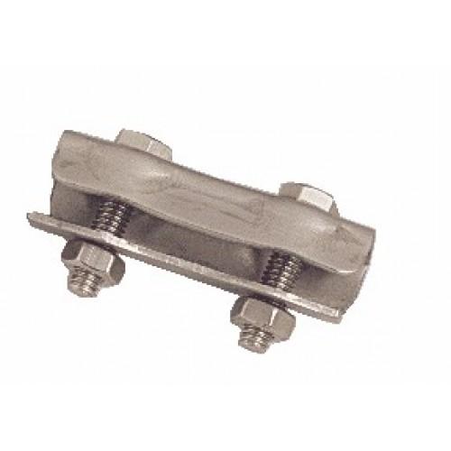SERRE-CÂBLES PLATS À 2 BOULONS - INOX 304 - D.5 5P PRAMAC