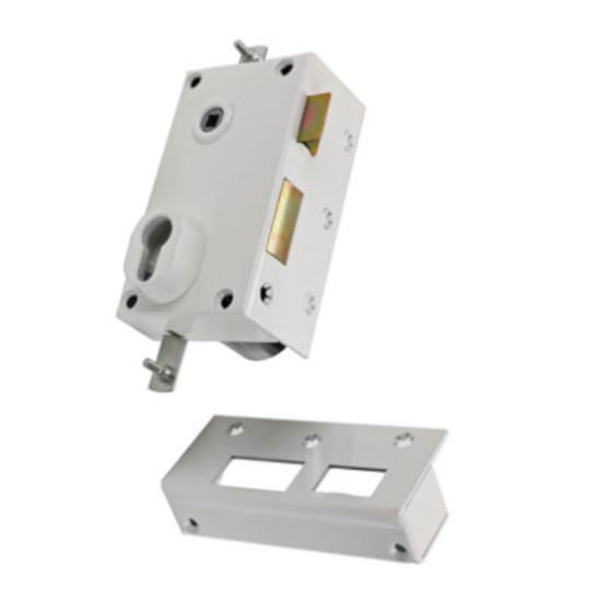 Serrure 3 points 73 a2p* sans cylindre blanc droite - BRICARD - 73071 - 514821_0