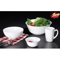 SNAP BY R & B ASSIETTE PLATE '4EVERY DAY' - LOT DE 24